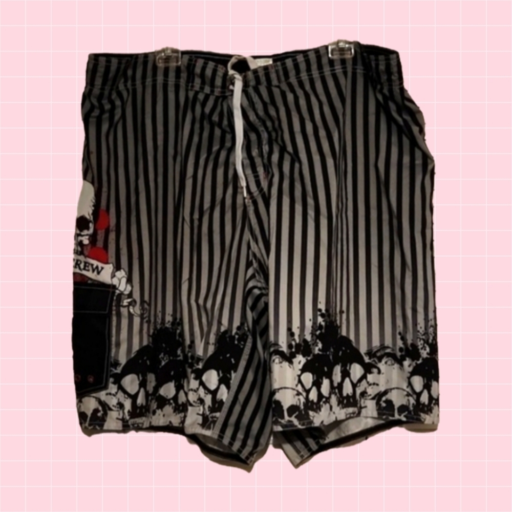 Joe Boxer 💀 Vintage Swim Shorts